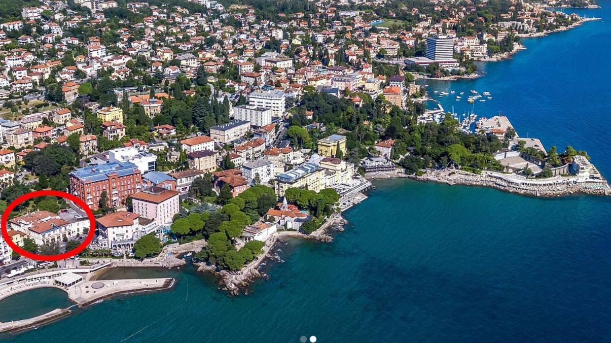 Apartman Paun Lejlighed Opatija Eksteriør billede